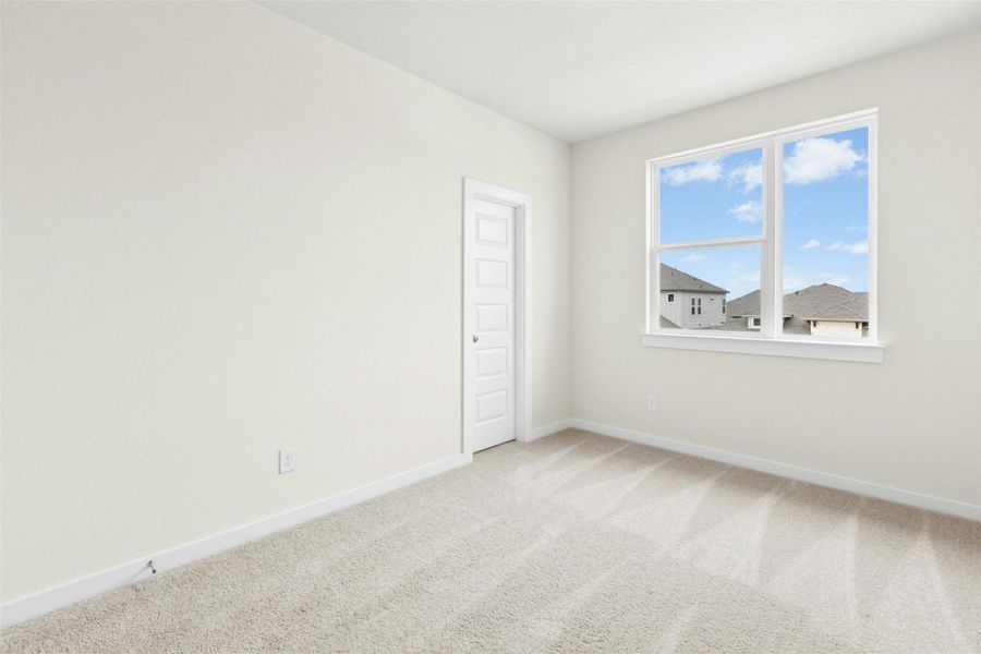 Spacious, unfurnished interior of a new home in University Heights, Round Rock (Image 15). Spacious, unfurnished interior of a new home in University Heights, Round Rock (Image 15).