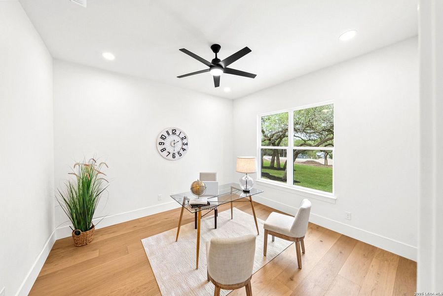 Furnished interior view inside a new home in , Boerne (Image 36).