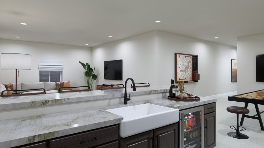 Representative furnished interior of a home built from the The Isleworth by Trumark Homes in RainDance, Windsor (Image 20).