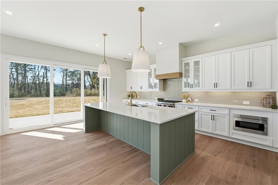 Furnished interior view inside a new home in , Rydal (Image 14).