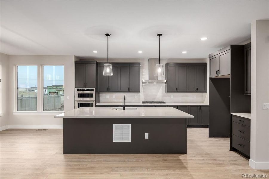 Furnished interior view inside a new home in West Grange, Longmont (Image 10).