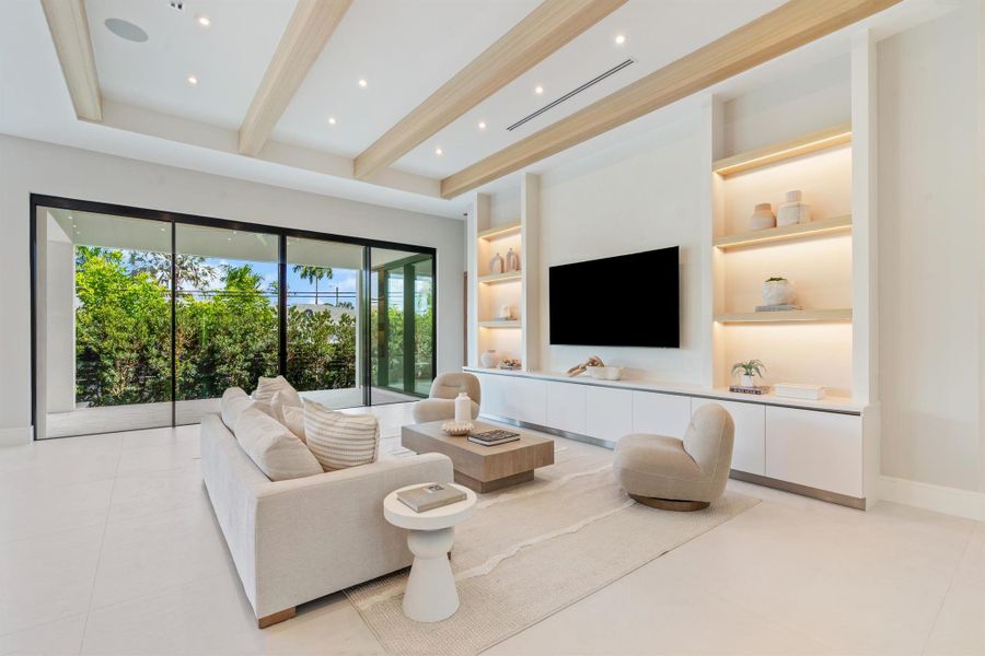 Furnished interior view inside a new home in , Fort Lauderdale (Image 10). Furnished interior view inside a new home in , Fort Lauderdale (Image 10).