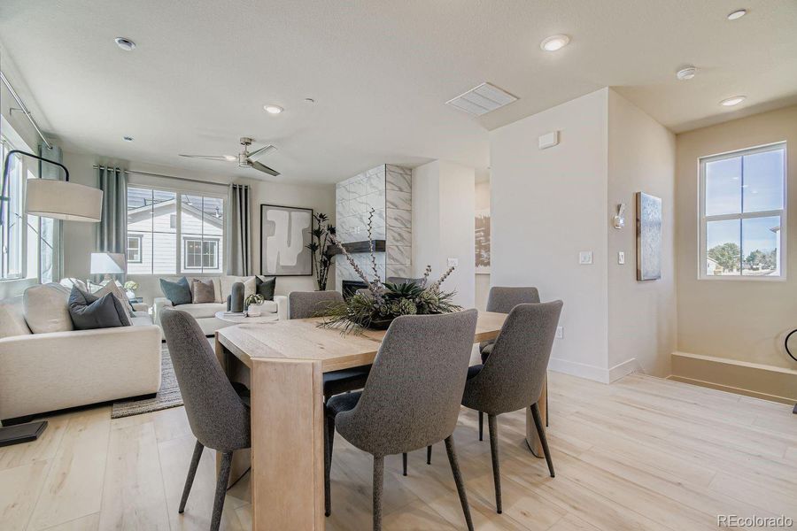 Furnished interior view inside a new home in Uplands, Westminster (Image 11).