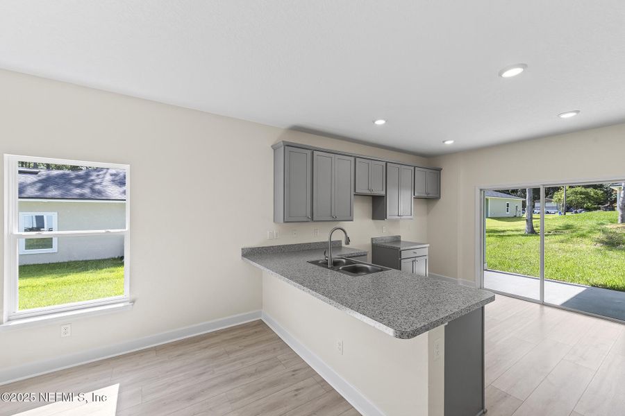 Furnished interior view inside a new home in , Jacksonville (Image 10).