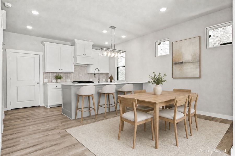 Furnished interior view inside a new home in Ten Mile Creek, Celina (Image 7).