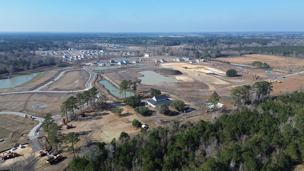 Site preparation for new homesites in The Forest at Black Bear, Longs (Image 11).