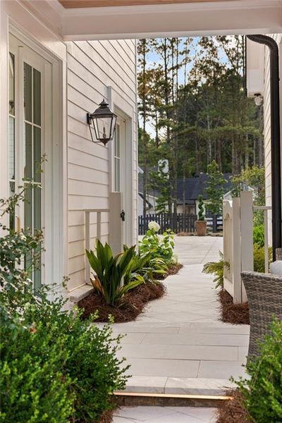 Exterior details and patio area of a home in , Canton (Image 39). Exterior details and patio area of a home in , Canton (Image 39).