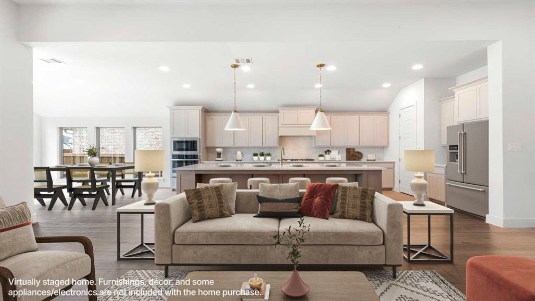 Furnished interior view inside a new home in Hillstead, Lavon (Image 13).
