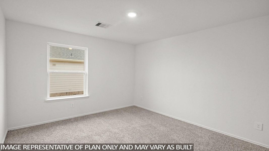 Spacious, unfurnished interior of a new home in Cypress Green, Tomball (Image 16).