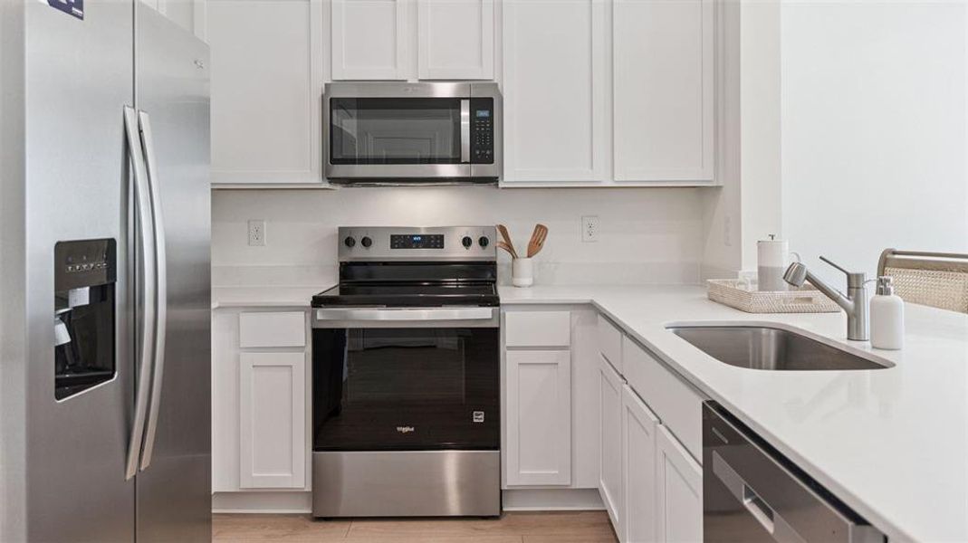 Furnished interior view inside a new home in The Vineyards Townhomes, Daytona Beach (Image 13).