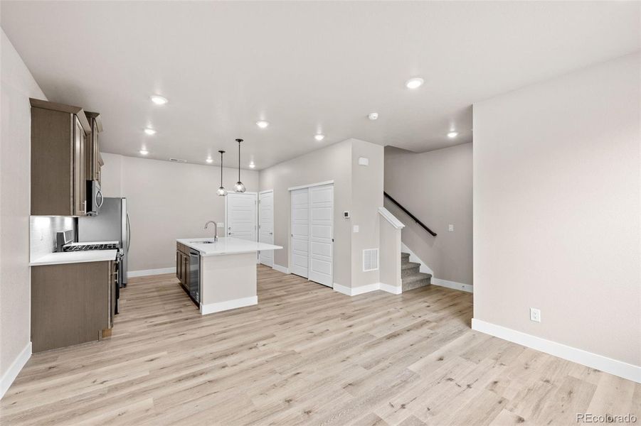 Spacious, unfurnished interior of a new home in Ralston Creek, Arvada (Image 21).