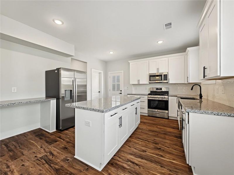 Furnished interior view inside a new home in , Austell (Image 6).
