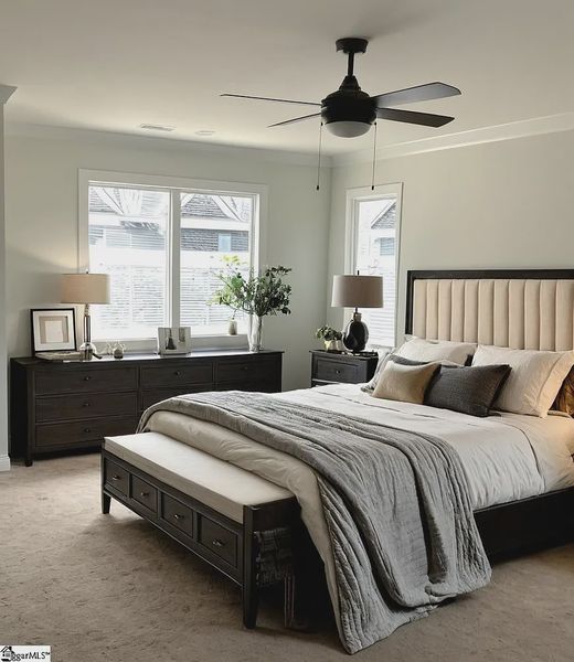 Furnished interior view inside a new home in Parkstone Place Townhomes, Roebuck (Image 6). Furnished interior view inside a new home in Parkstone Place Townhomes, Roebuck (Image 6).