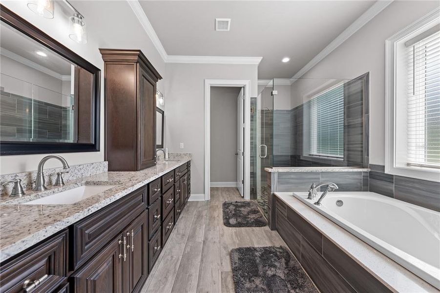 Furnished interior view inside a new home in , St. Cloud (Image 25).