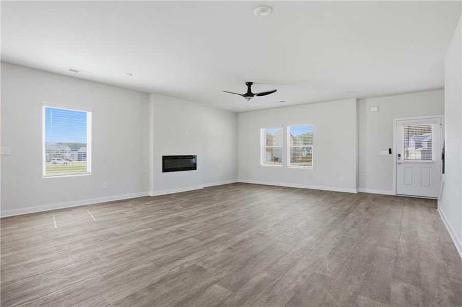 Spacious, unfurnished interior of a new home in Fern Dale, Fairburn (Image 6). Spacious, unfurnished interior of a new home in Fern Dale, Fairburn (Image 6).
