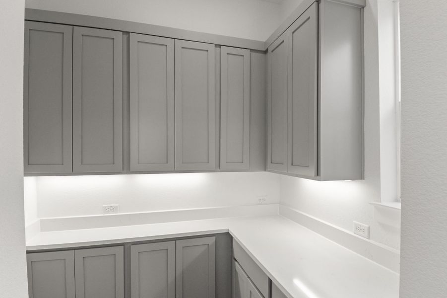 Furnished interior view inside a new home in Easton Park, Austin (Image 13).