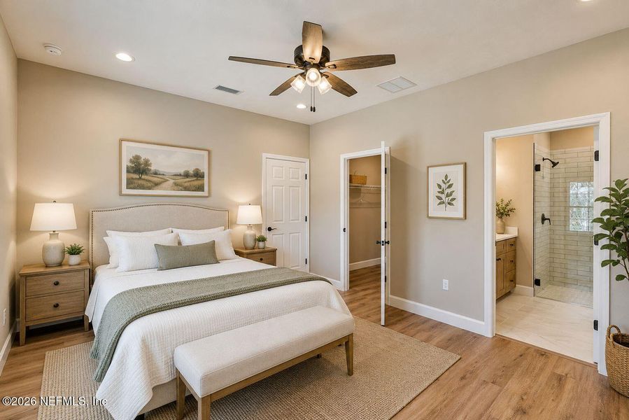 Furnished interior view inside a new home in , Keystone Heights (Image 4).
