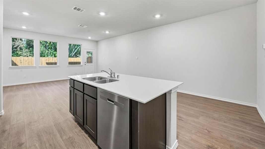 Furnished interior view inside a new home in Arbor Trails South, Princeton (Image 3).