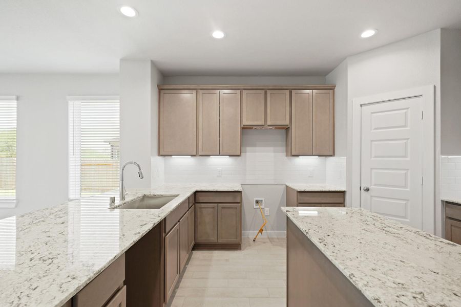 Furnished interior view inside a new home in Briarwood Crossing, Rosenberg (Image 7). Furnished interior view inside a new home in Briarwood Crossing, Rosenberg (Image 7).