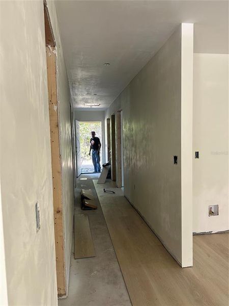 In-progress construction of a new home in , Gainesville, FL (Image 6).