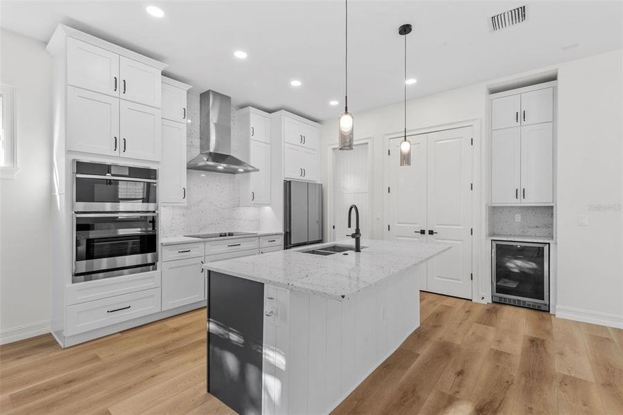 Furnished interior view inside a new home in , St. Petersburg (Image 12).