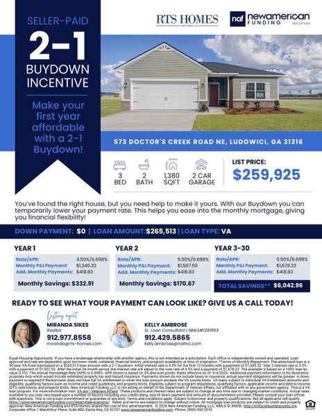 2D floor plan layout of this home in Doctor's Creek, Ludowici, GA (Image 24).