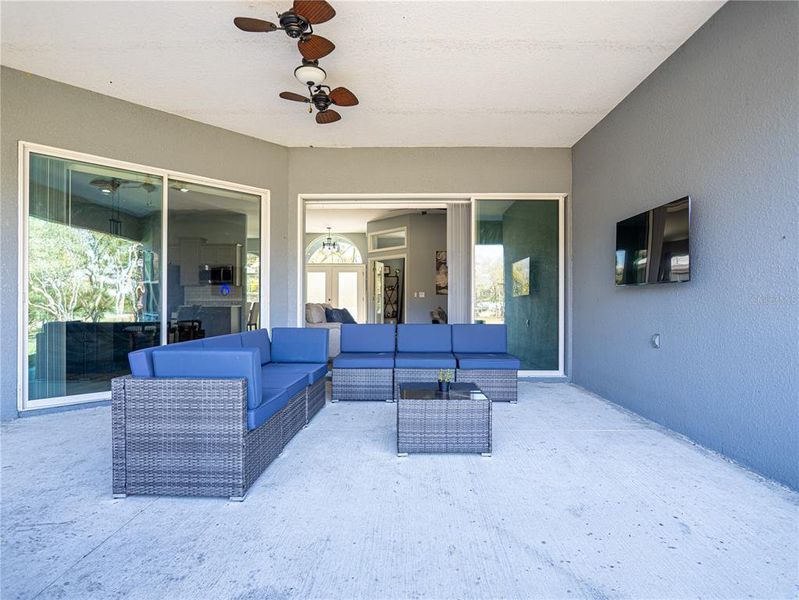 Furnished interior view inside a new home in , Dunnellon (Image 25).