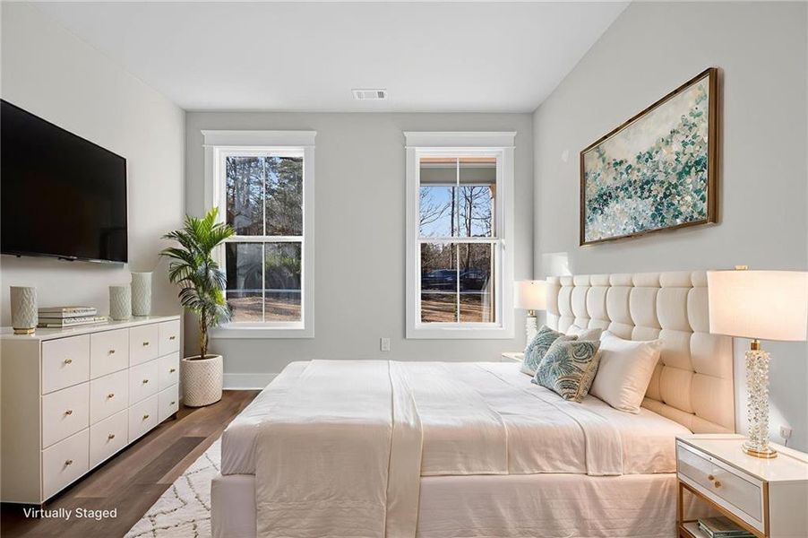 Furnished interior view inside a new home in , Douglasville (Image 8).
