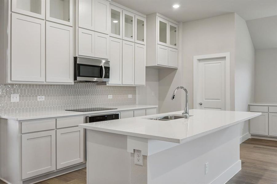 Furnished interior view inside a new home in Hadley Farms, Godley (Image 9).