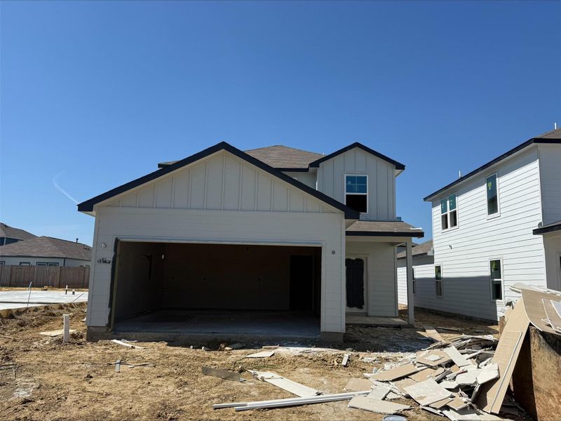 In-progress construction of a new home in Barrett Crossing, Crosby, TX (Image 20).