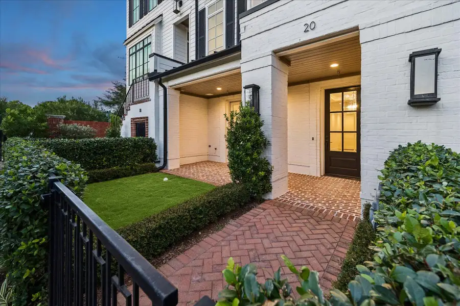Exterior details and patio area of a home in , Houston (Image 3).