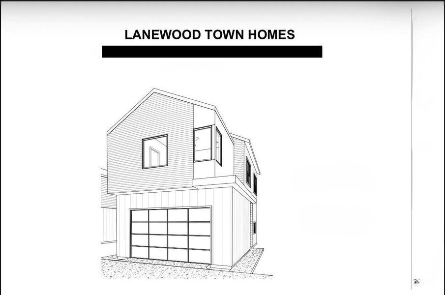 Exterior rendering of this home design in , Houston, TX (Image 3).