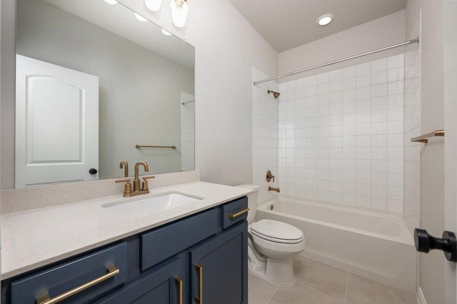Furnished interior view inside a new home in Cannon Ranch, Dripping Springs (Image 15).