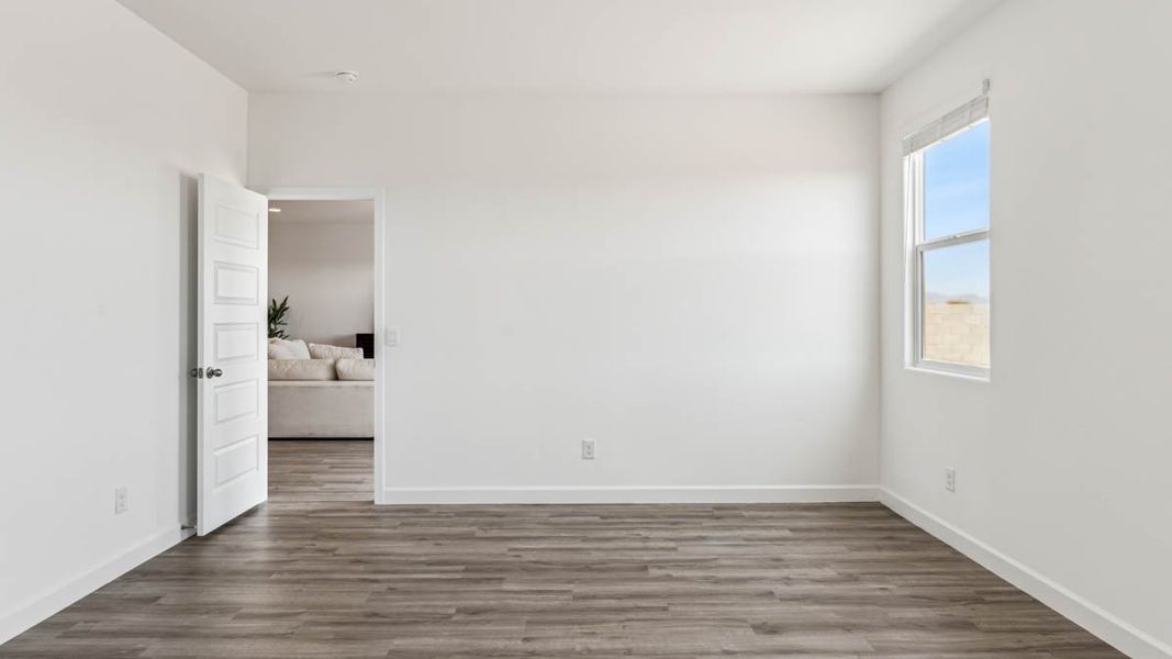 Representative unfurnished interior of a home built from the Eureka by D.R. Horton in Magma Ranch Vistas, Florence (Image 16). Representative unfurnished interior of a home built from the Eureka by D.R. Horton in Magma Ranch Vistas, Florence (Image 16).