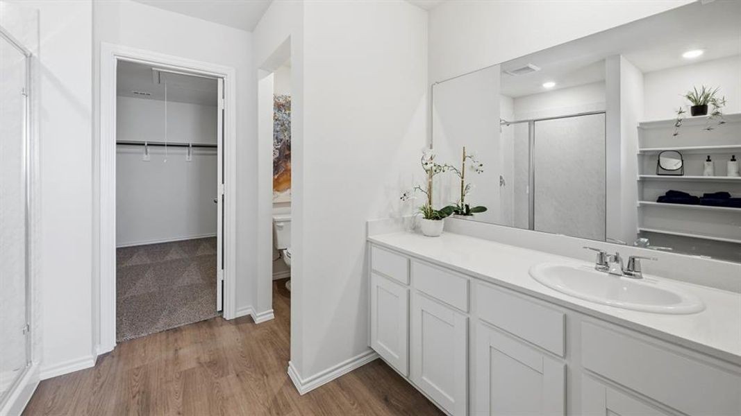 Furnished interior view inside a new home in Chalk Hill, Celina (Image 4).
