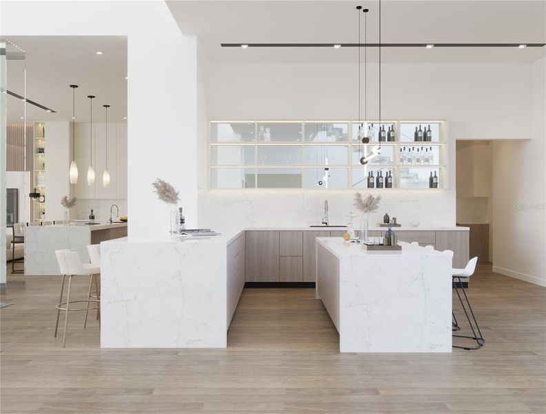 Furnished interior view inside a new home in , Sarasota (Image 23).