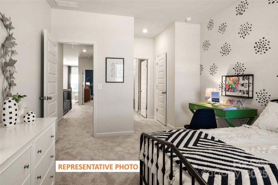 Furnished interior view inside a new home in Green Acres, Concord (Image 14).