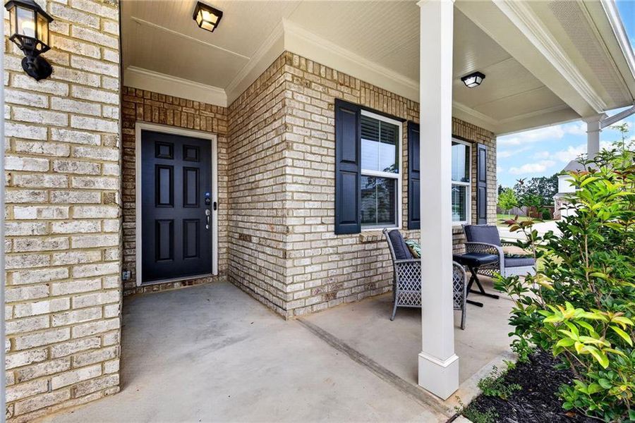 Exterior details and patio area of a home in , McDonough (Image 3).