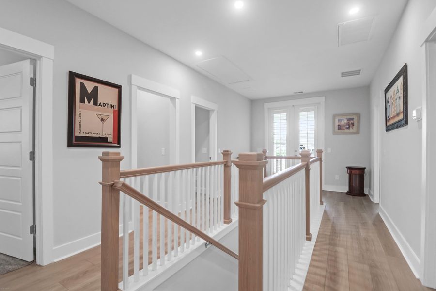 Furnished interior view inside a new home in , Charleston (Image 12).