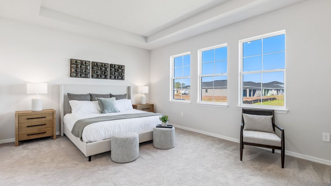 Representative furnished interior of a home built from the Camden by D.R. Horton in Solera at Lakewood Ranch, Lakewood Ranch (Image 13).