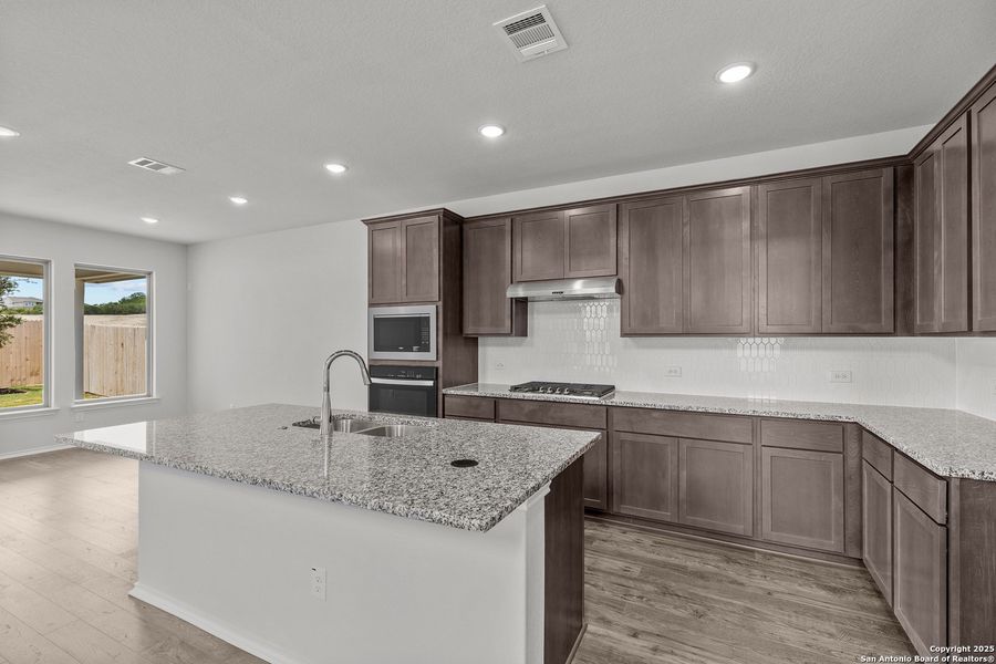 Furnished interior view inside a new home in Ladera, San Antonio (Image 9). Furnished interior view inside a new home in Ladera, San Antonio (Image 9).