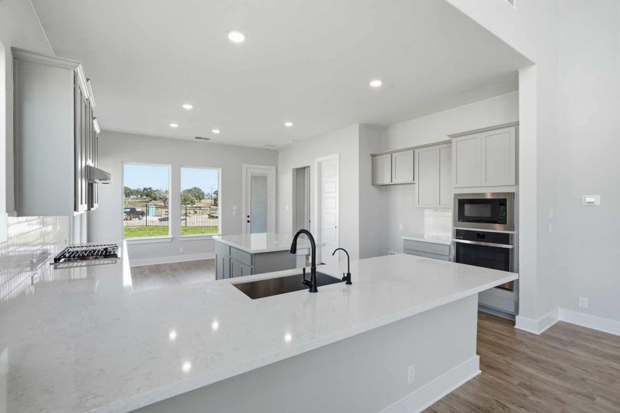 Furnished interior view inside a new home in Esperanza – New Phase Now Selling, Boerne (Image 9).