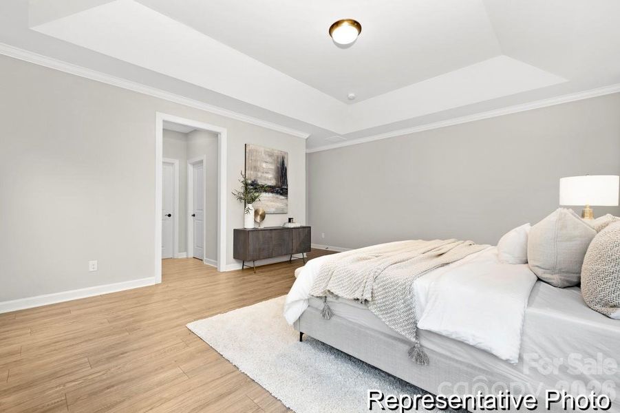 Furnished interior view inside a new home in Huntington Hills, Lincolnton (Image 7).