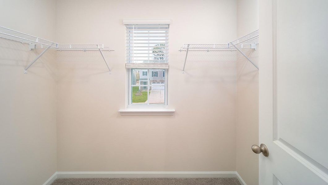 Representative unfurnished interior of a home built from the TAYLOR by D.R. Horton in Gibson Grove, Laurens (Image 23).