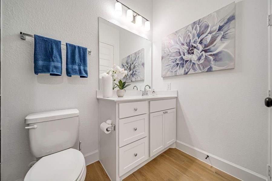 Furnished interior view inside a new home in Woodforest, Montgomery (Image 10).