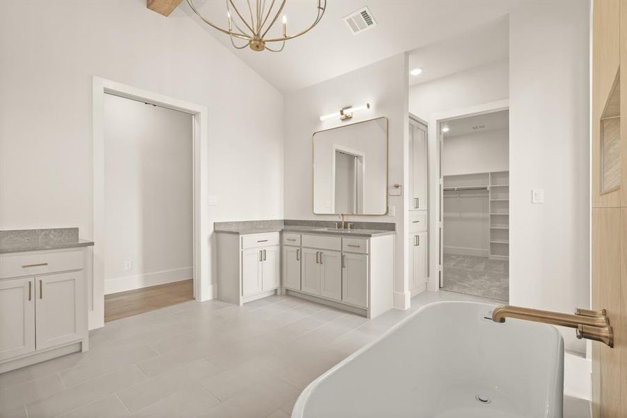 Furnished interior view inside a new home in Chapel View, Heath (Image 12).