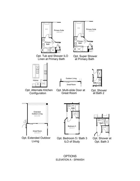 2D floor plan layout of this home in Allen Ranches, Litchfield Park, AZ (Image 3).