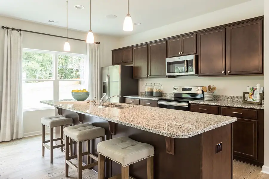 Representative furnished interior of a home built from the McDowell - Genesis Value Collection by Mungo Homes in Stapleton, Clemmons (Image 3).