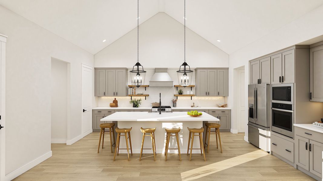 Representative furnished interior of a home built from the Stirling by K. Hovnanian® Homes in Monterra, Rockwall (Image 10).