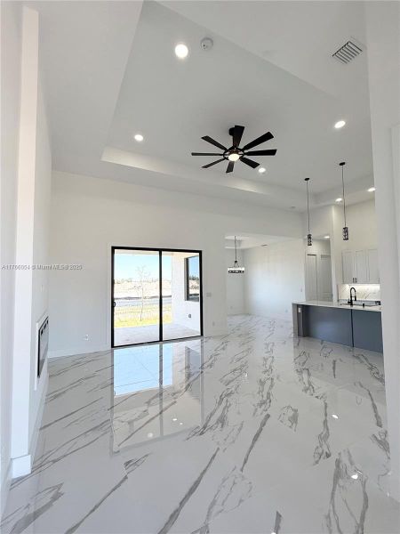 Furnished interior view inside a new home in , Cape Coral (Image 10).